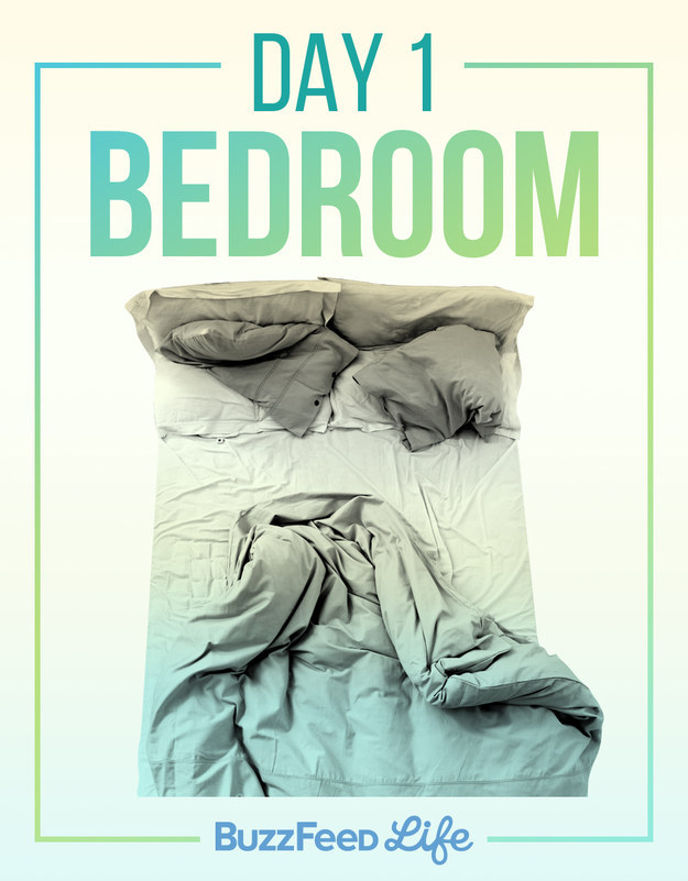 Day One of the 10-Day Spring Cleaning Challenge – The Bedroom